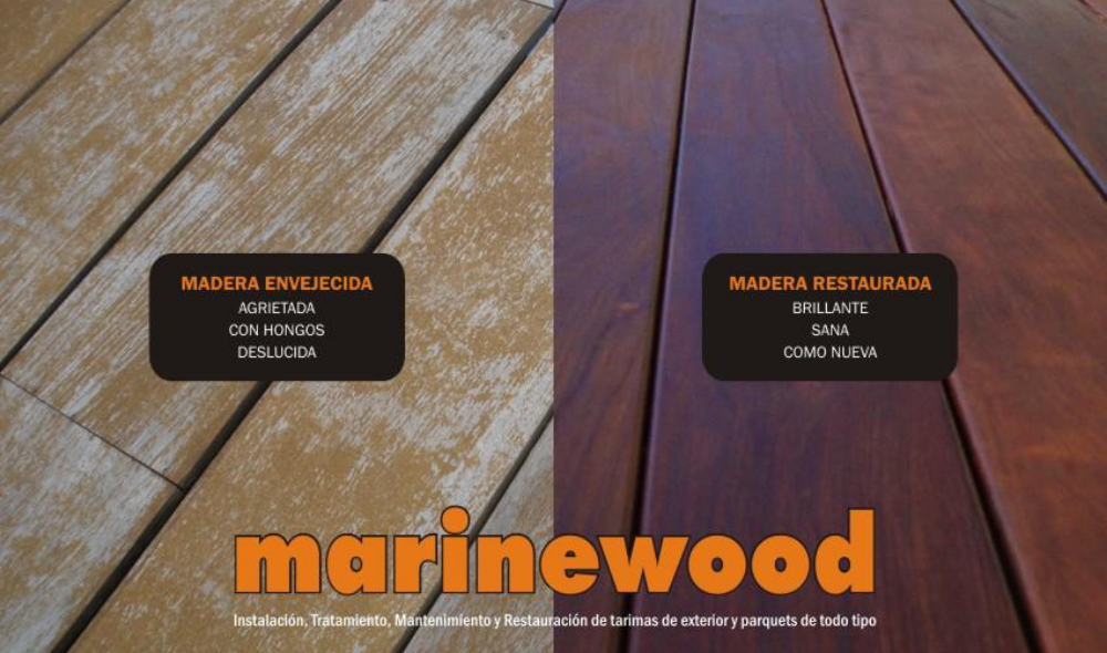 tarimas de madera instalación en Barcelona